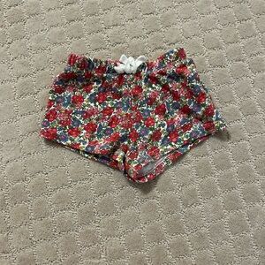 Like new, Ralph Lauren floral baby shorts, 12M
